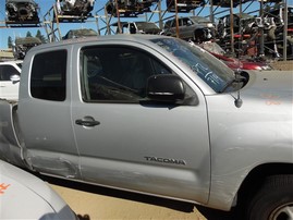 2006 Toyota Tacoma SR5 Silver Extended Cab 2.7L AT 2WD #Z22948